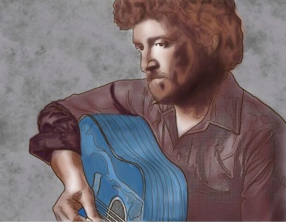 Portrait of a country Music star, 